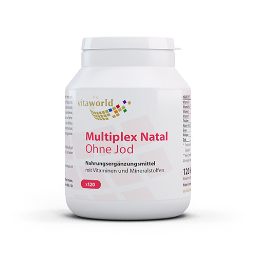 Multiplex Natal - vitamine e minerali per le donne in gravidanza, 120 capsule